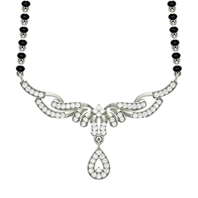 Silver Mangalsutra