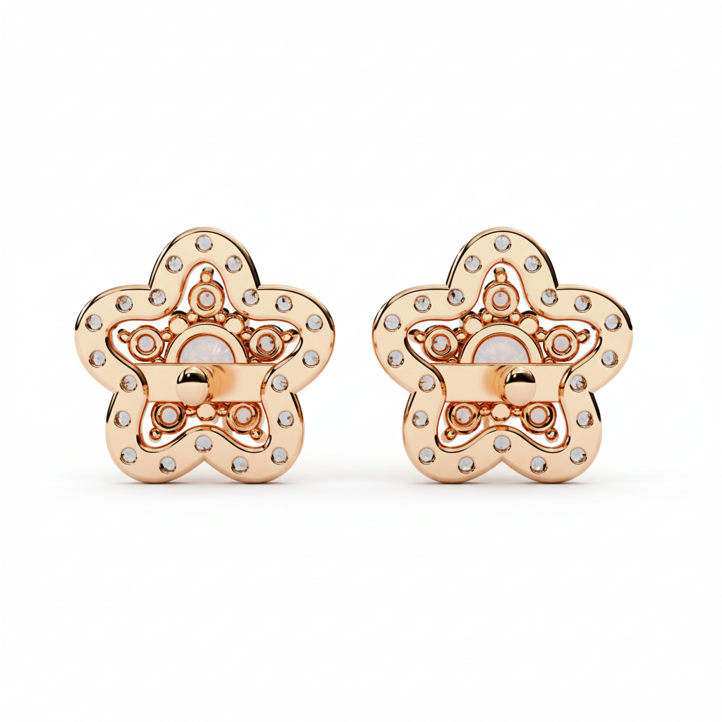 Diamond Petal Elegance – Unmatched Grace & Floral Sophistication