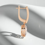 Aurora Oval Drop Earrings