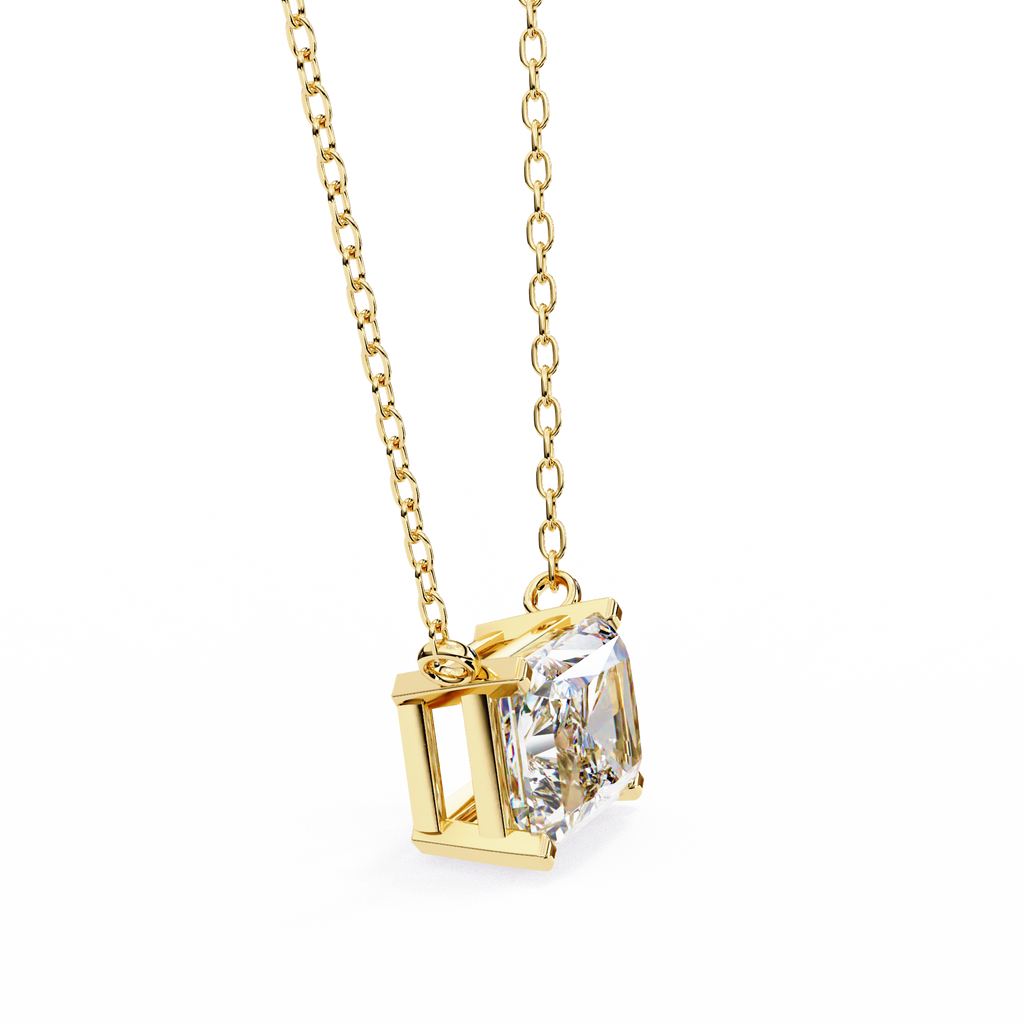 Radiant Diamond Pendant