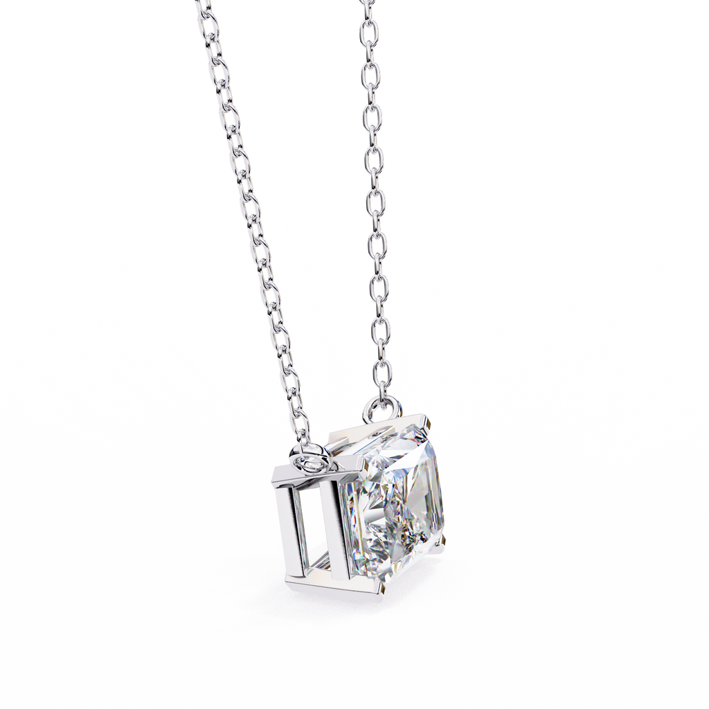 Radiant Diamond Pendant