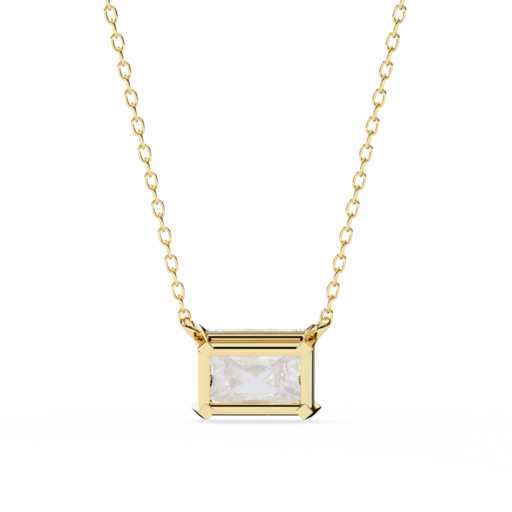 Radiant Diamond Pendant