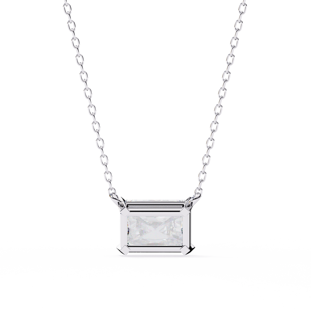 Radiant Diamond Pendant