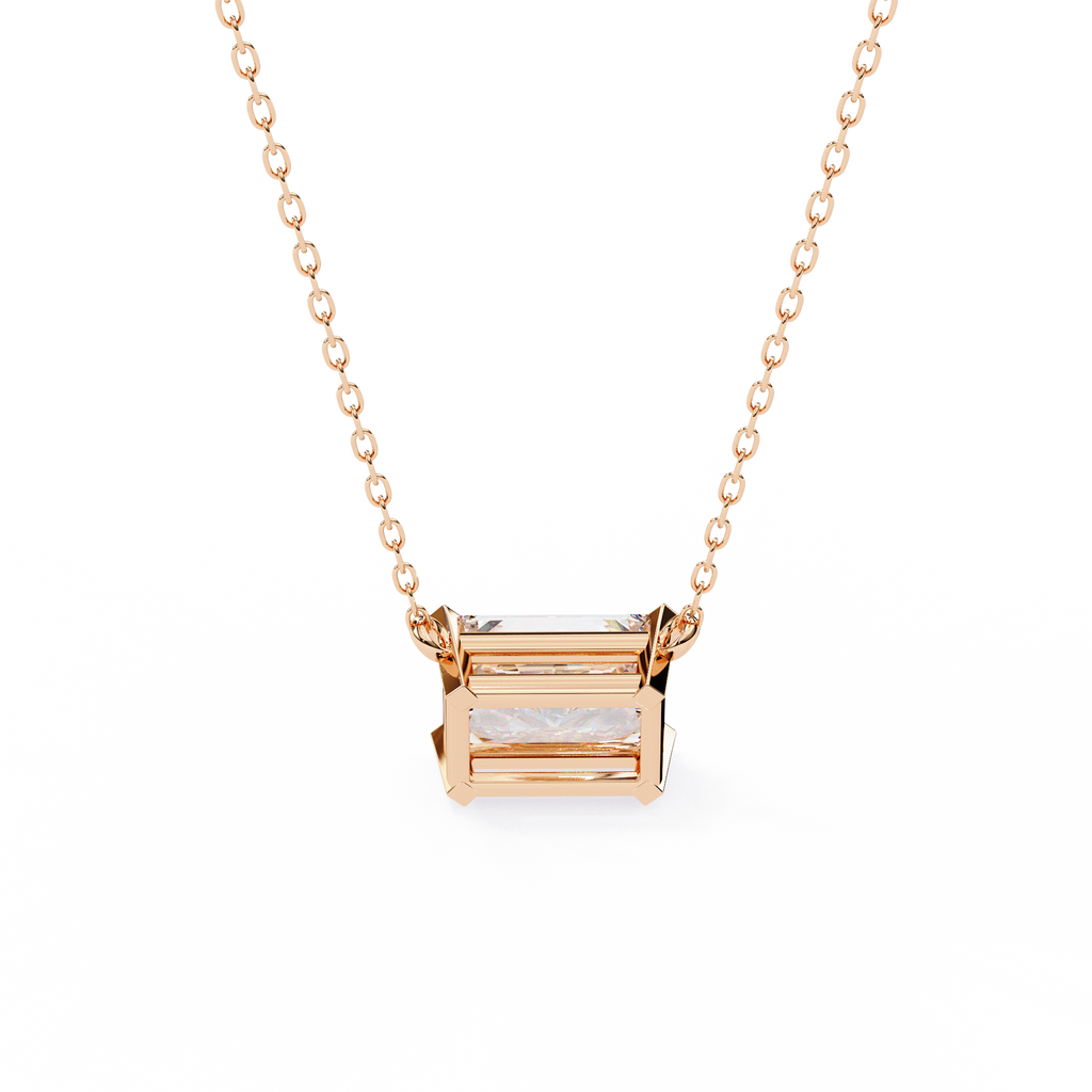 Radiant Diamond Pendant