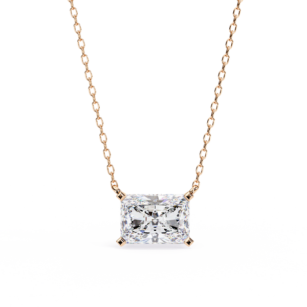 Radiant Diamond Pendant