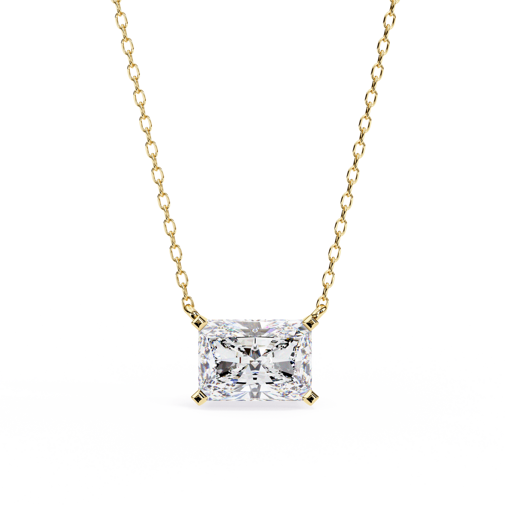 Radiant Diamond Pendant