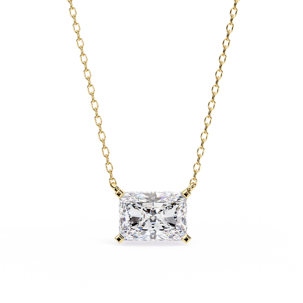 Radiant Diamond Pendant