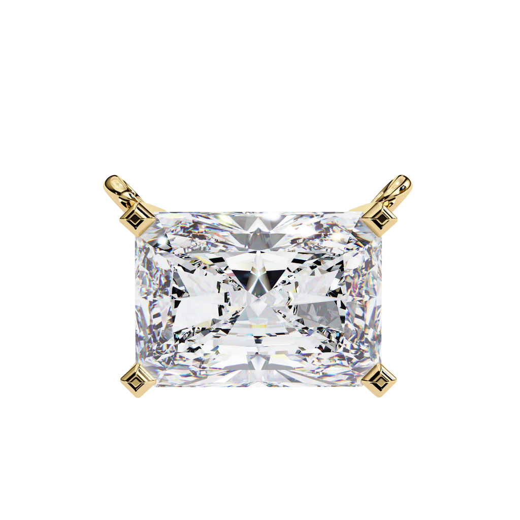 Radiant Diamond Pendant