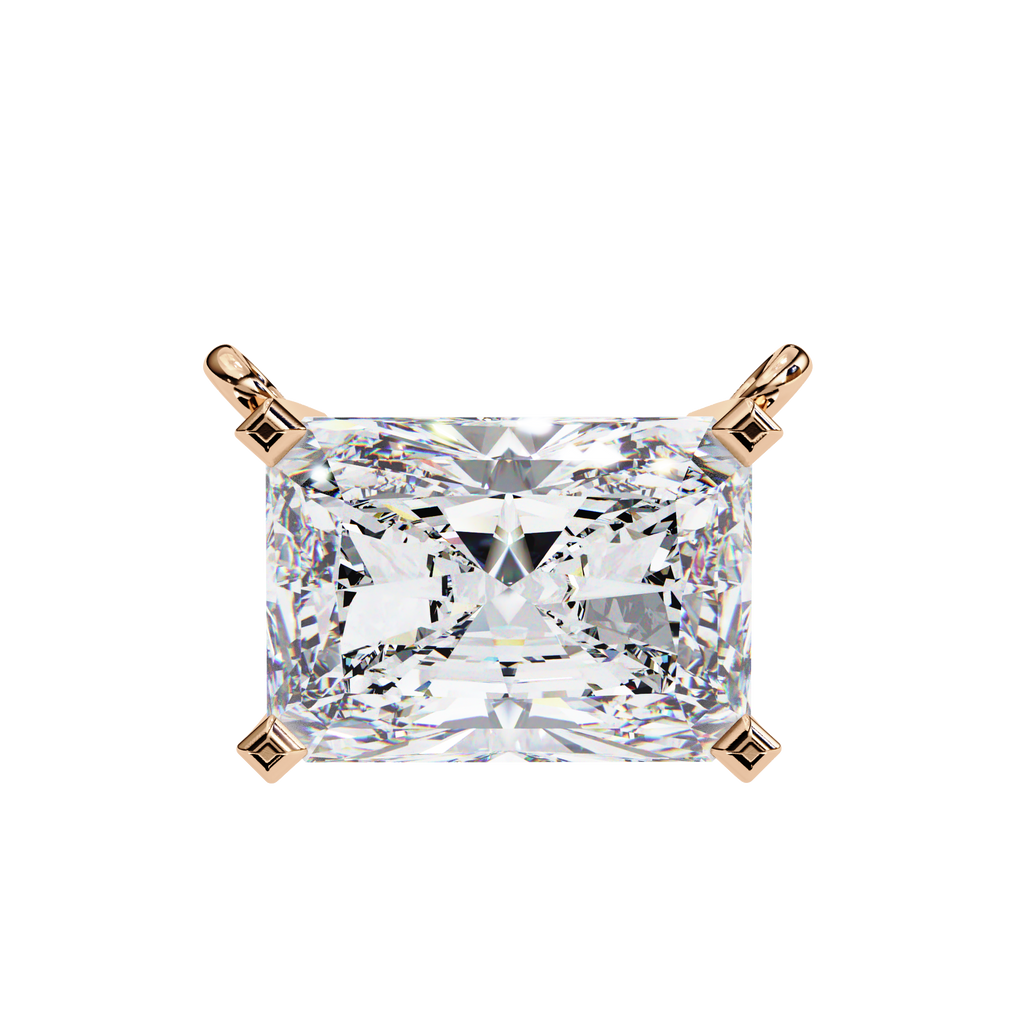 Radiant Diamond Pendant