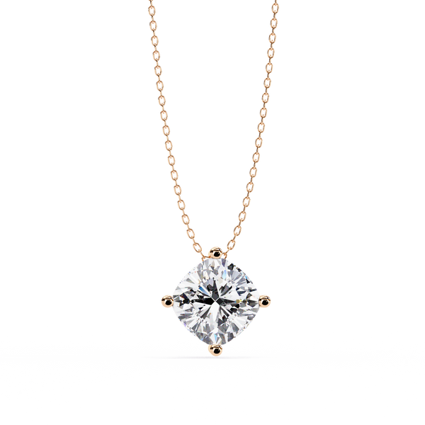 Geometric Diamond Pendant