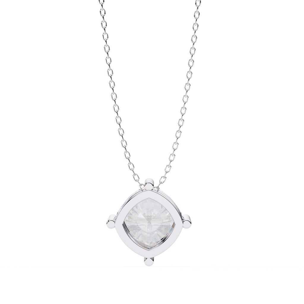 Geometric Diamond Pendant
