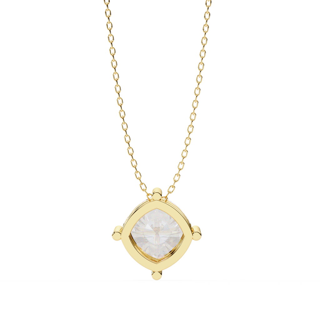 Geometric Diamond Pendant
