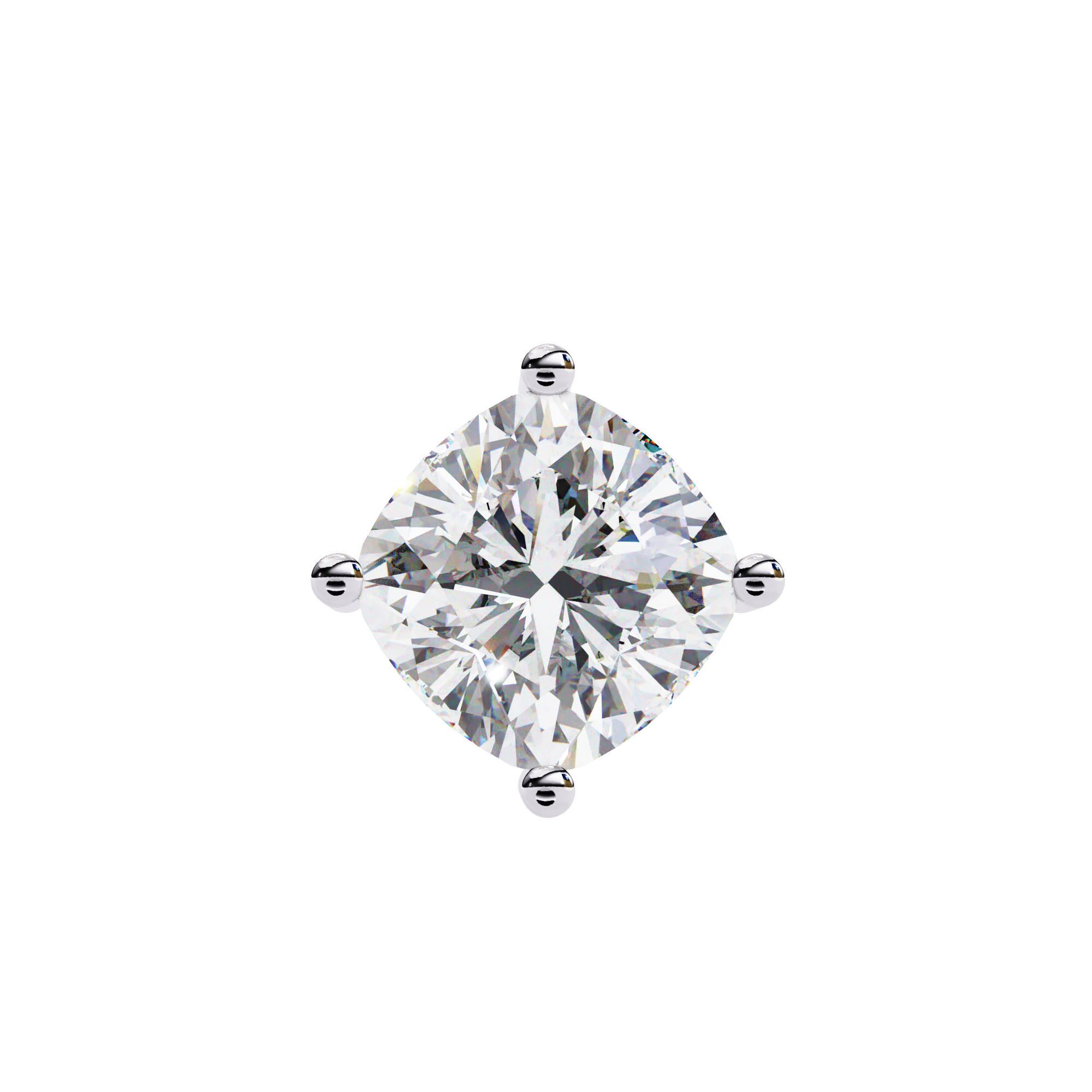Geometric Diamond Pendant
