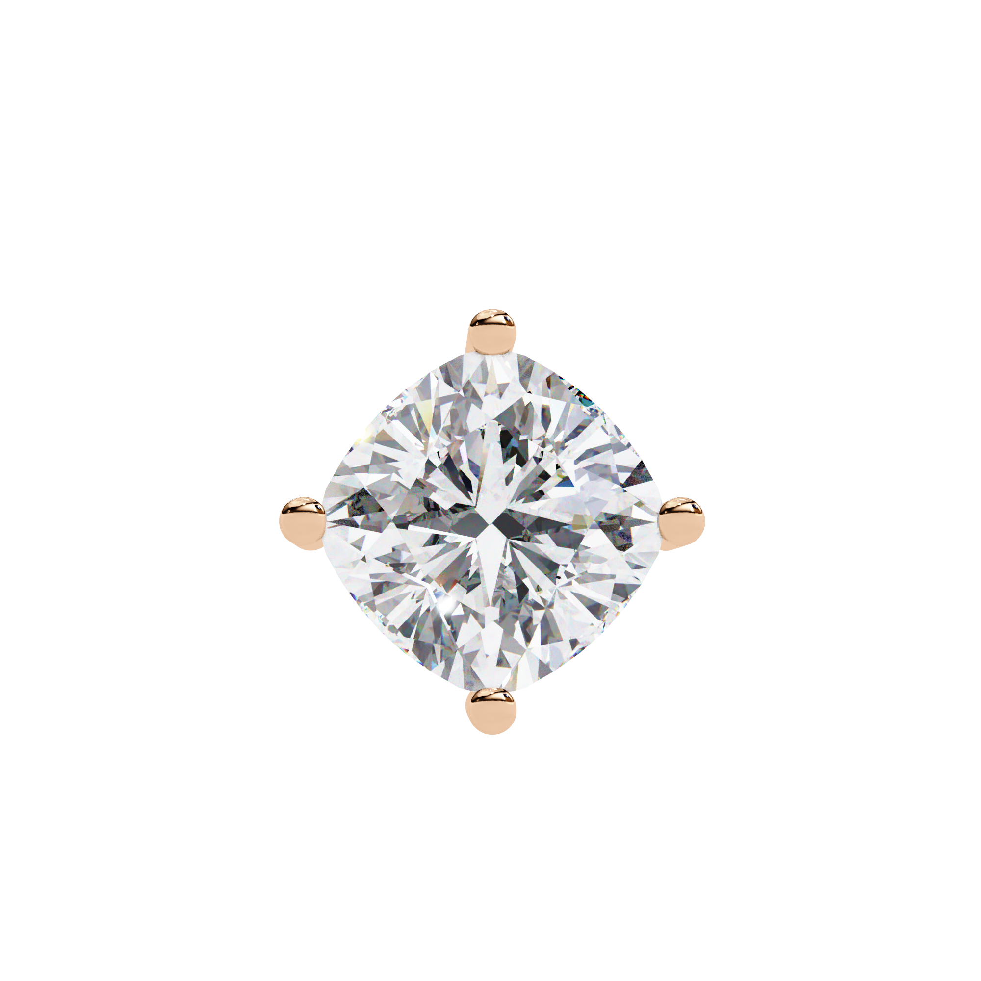 Geometric Diamond Pendant