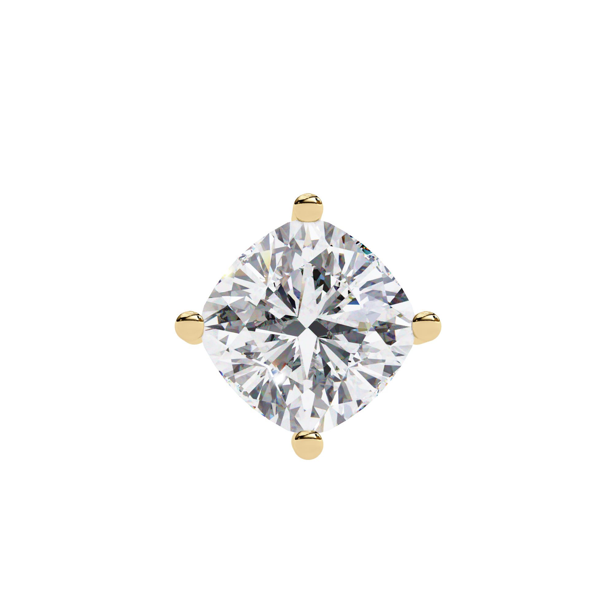 Geometric Diamond Pendant