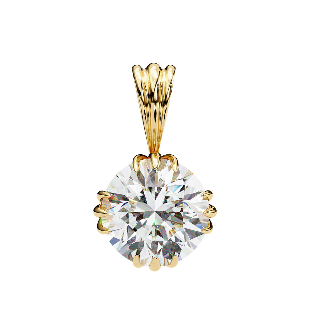 Classic Solitaire Diamond Pendant