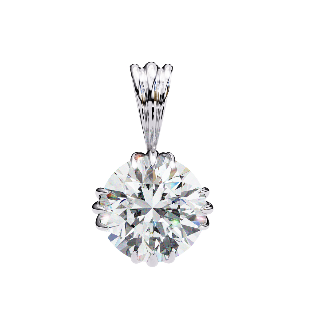 Classic Solitaire Diamond Pendant