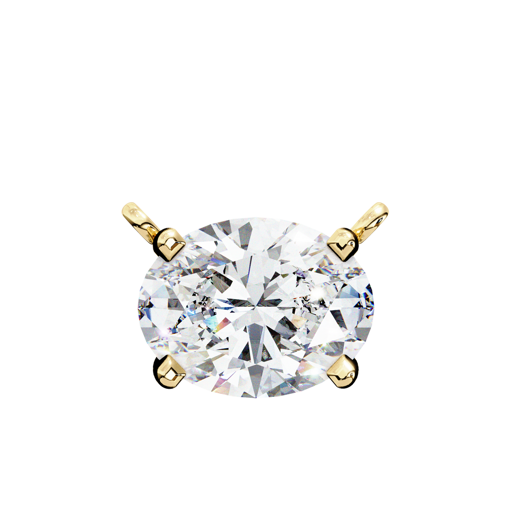 Horizontal Oval Pendant