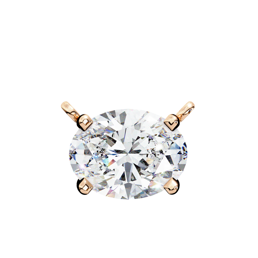 Horizontal Oval Pendant