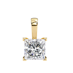 Princess Cut Diamond Pendant