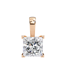 Princess Cut Diamond Pendant