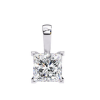 Princess Cut Diamond Pendant