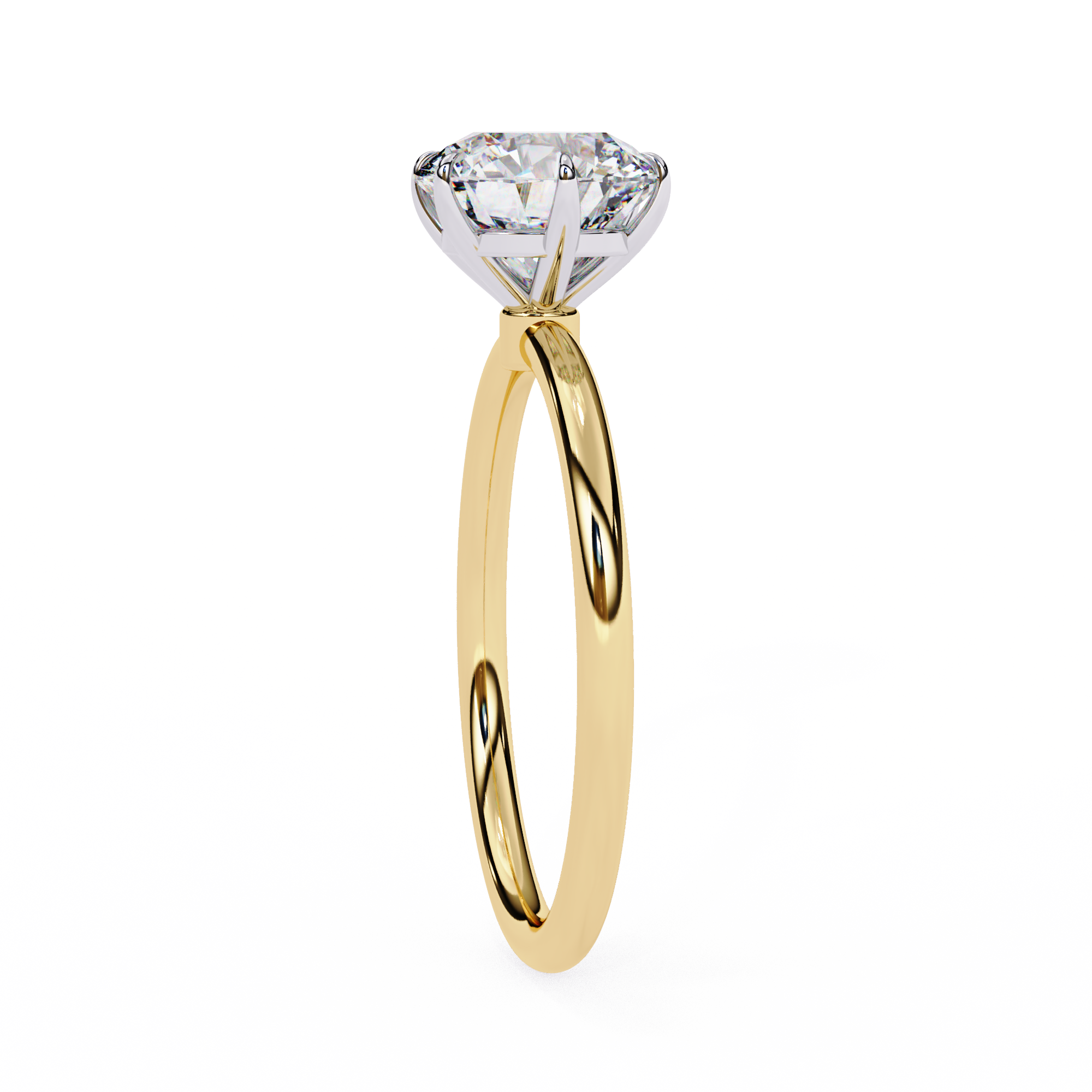 Classic Round Gold Ring