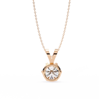 Round Solitaire Diamond PendanT
