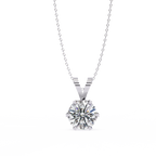 Round Solitaire Diamond PendanT