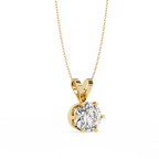 Round Solitaire Diamond PendanT