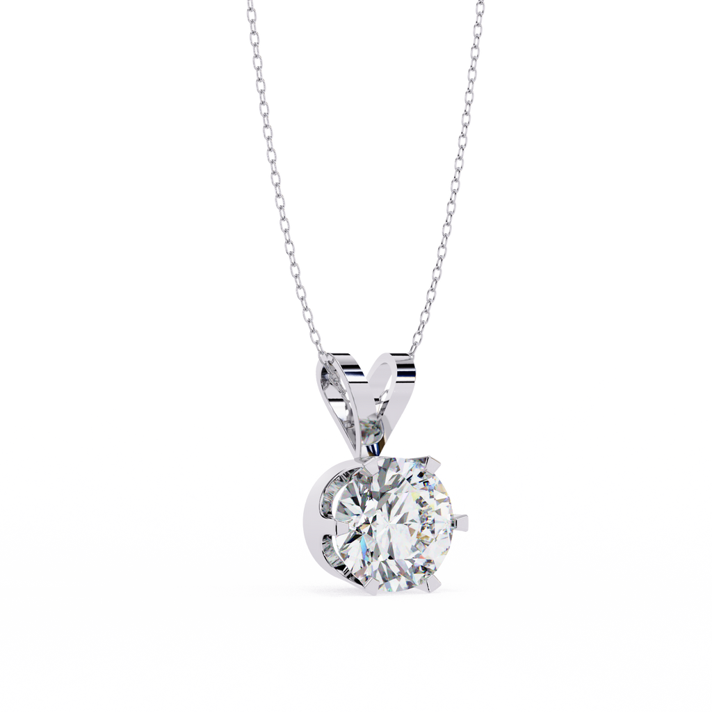 Round Solitaire Diamond PendanT