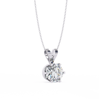 Round Solitaire Diamond PendanT