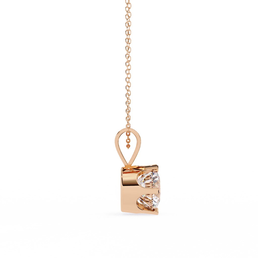 Round Solitaire Diamond PendanT