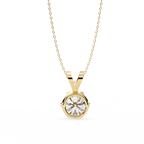 Round Solitaire Diamond PendanT