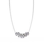 Curved Diamond Bar Pendant