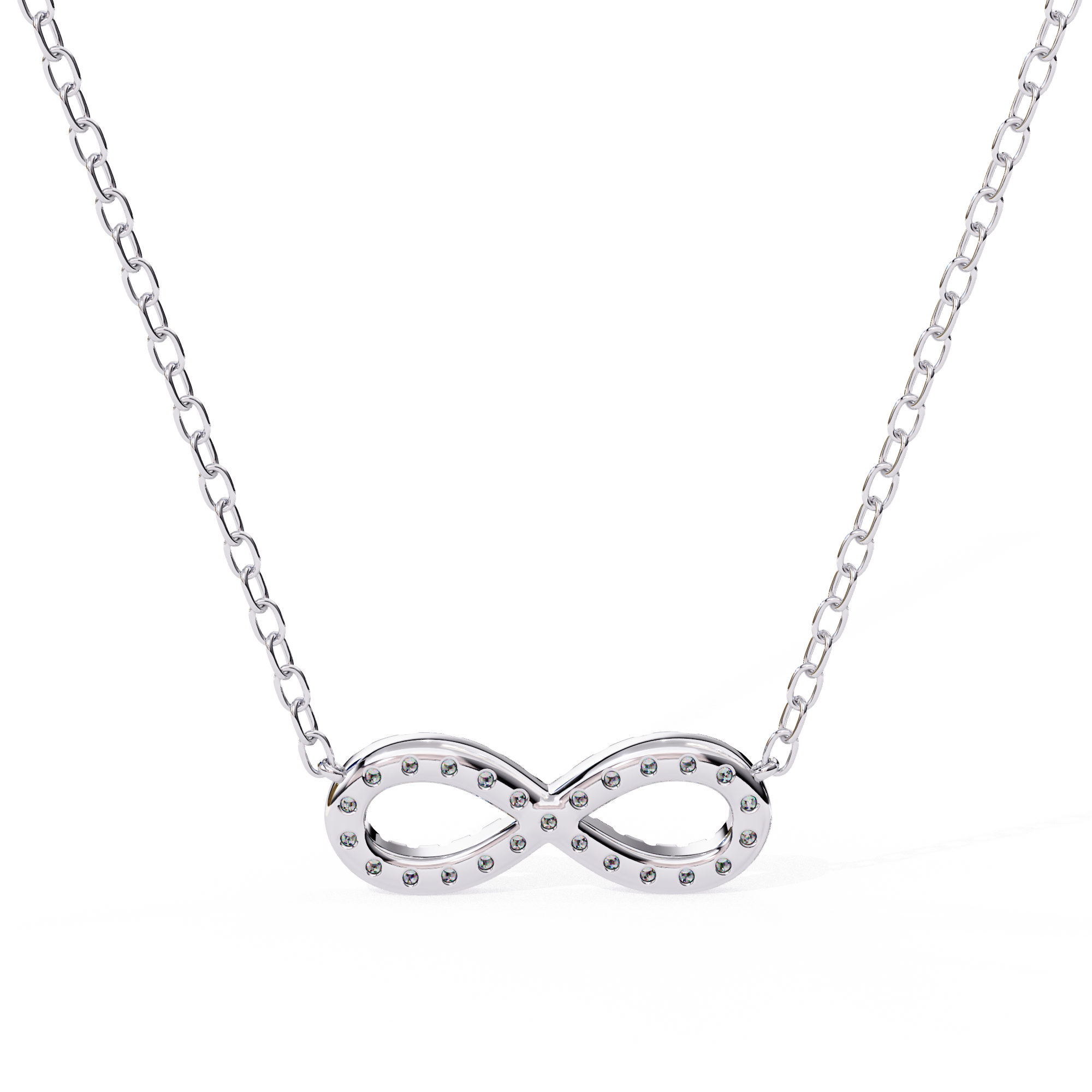 Diamond Infinity Pendant