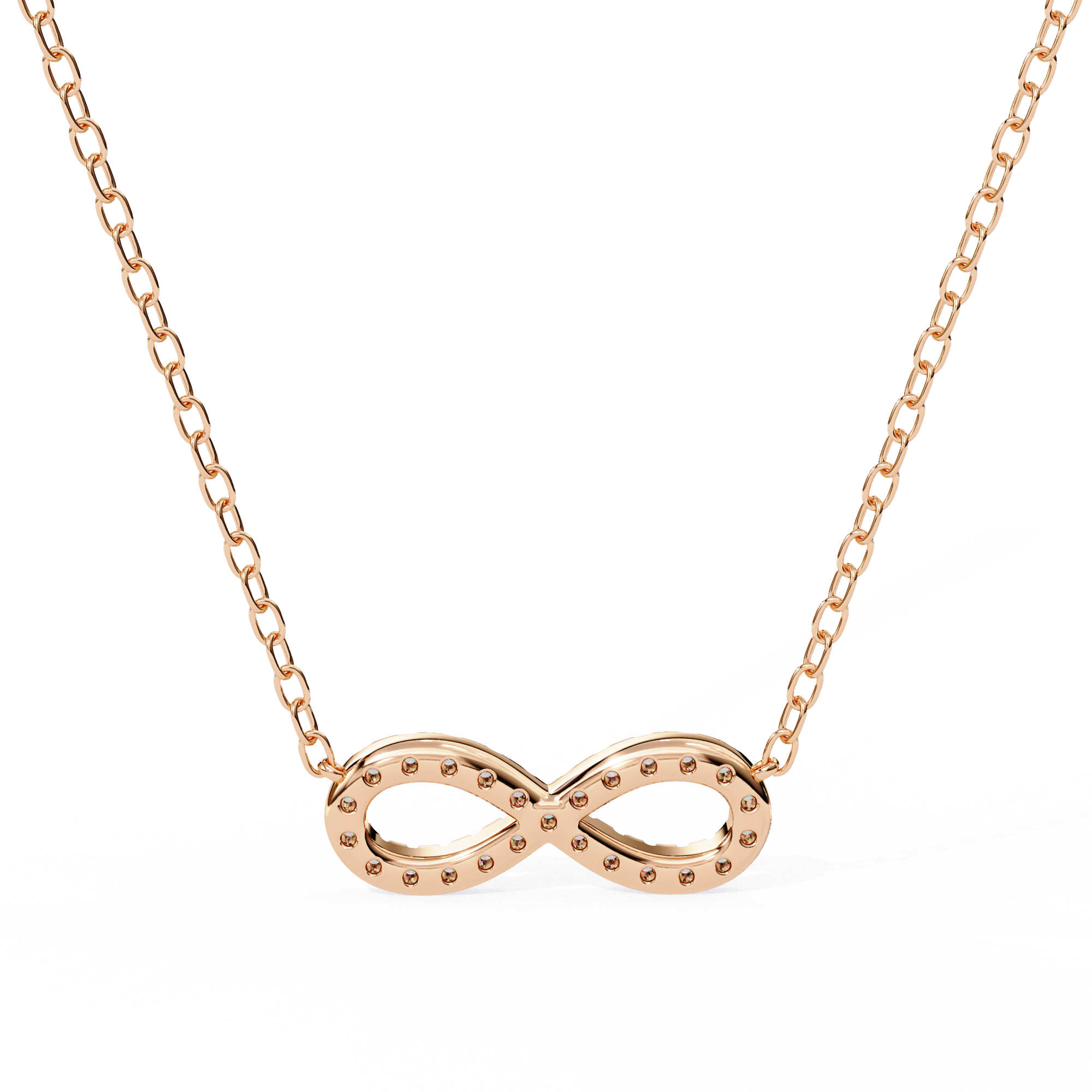 Diamond Infinity Pendant