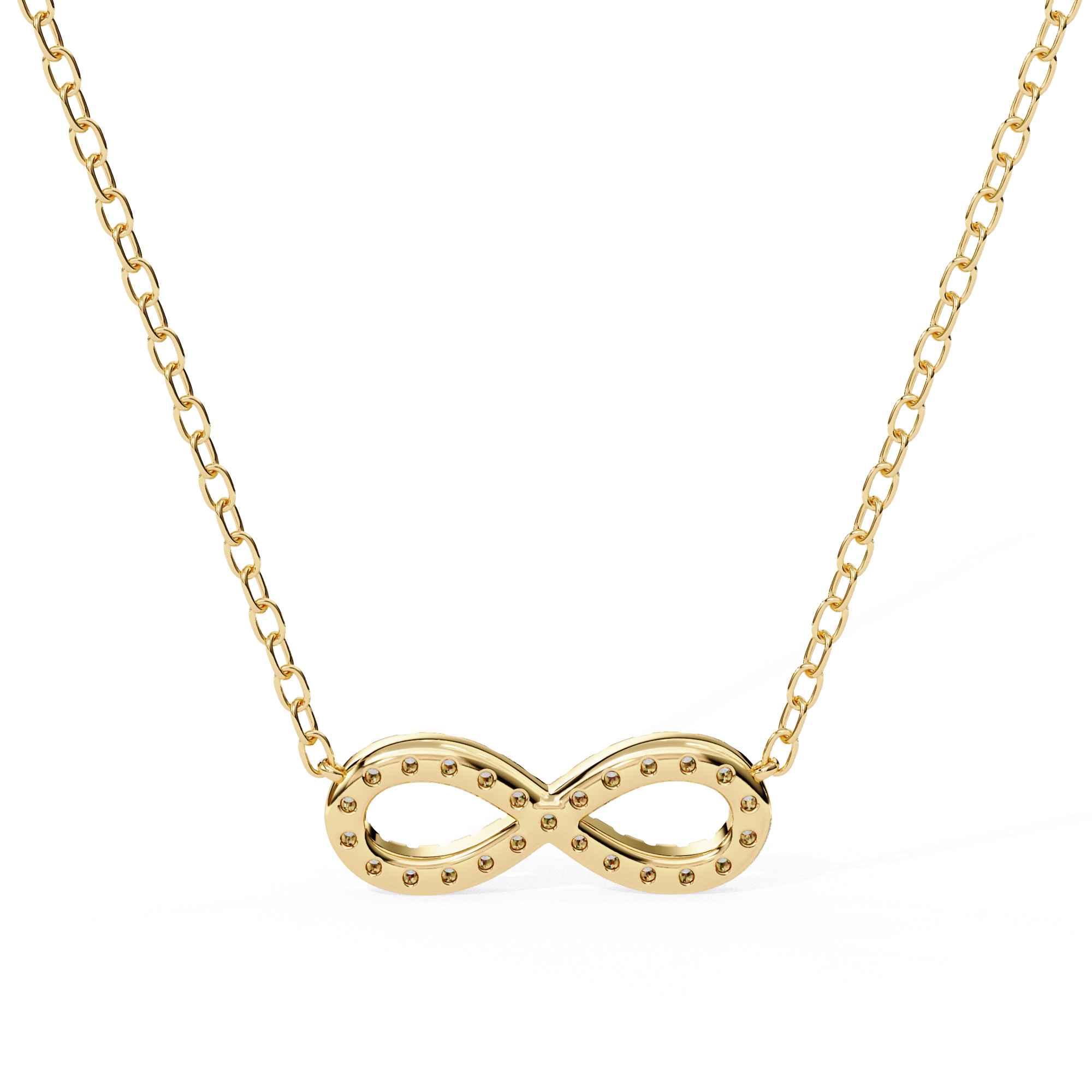 Diamond Infinity Pendant