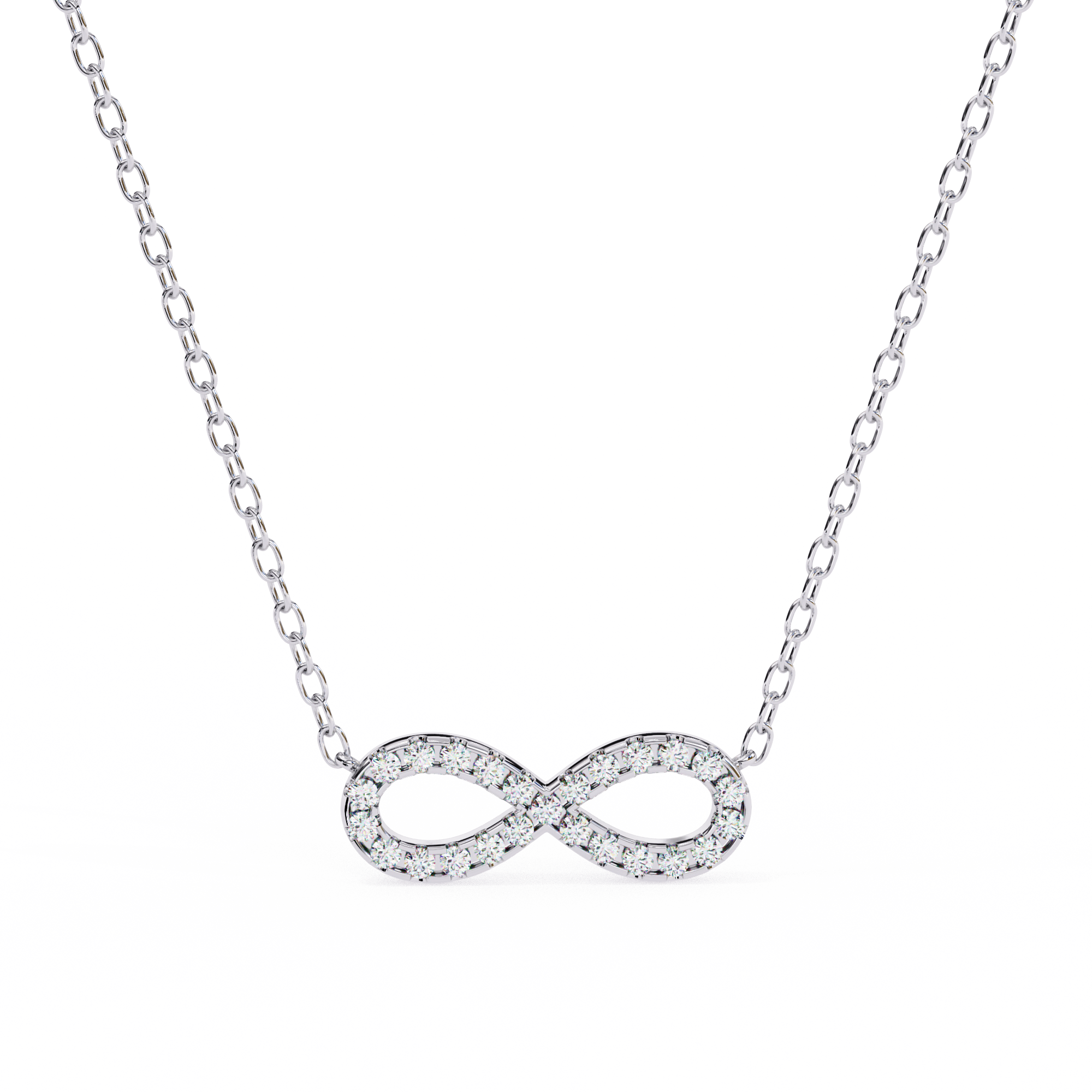 Diamond Infinity Pendant