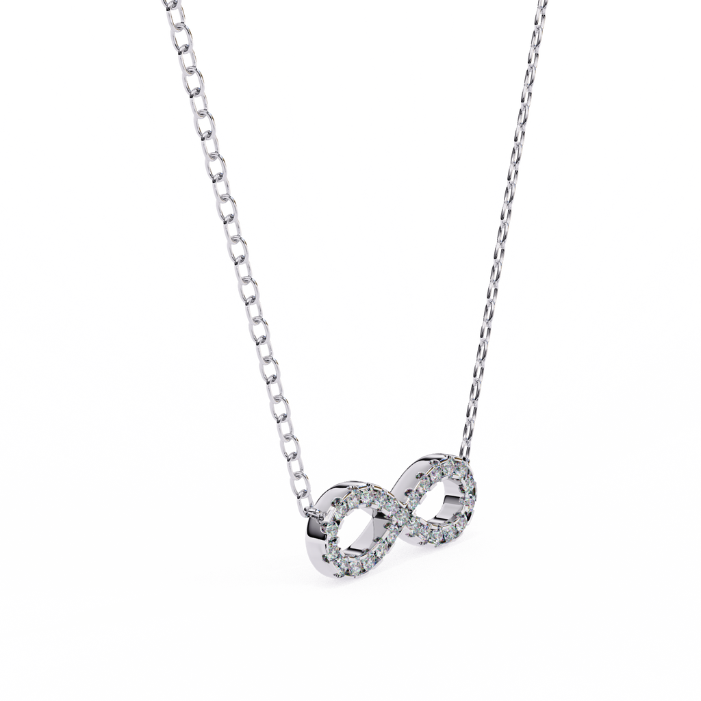 Diamond Infinity Pendant