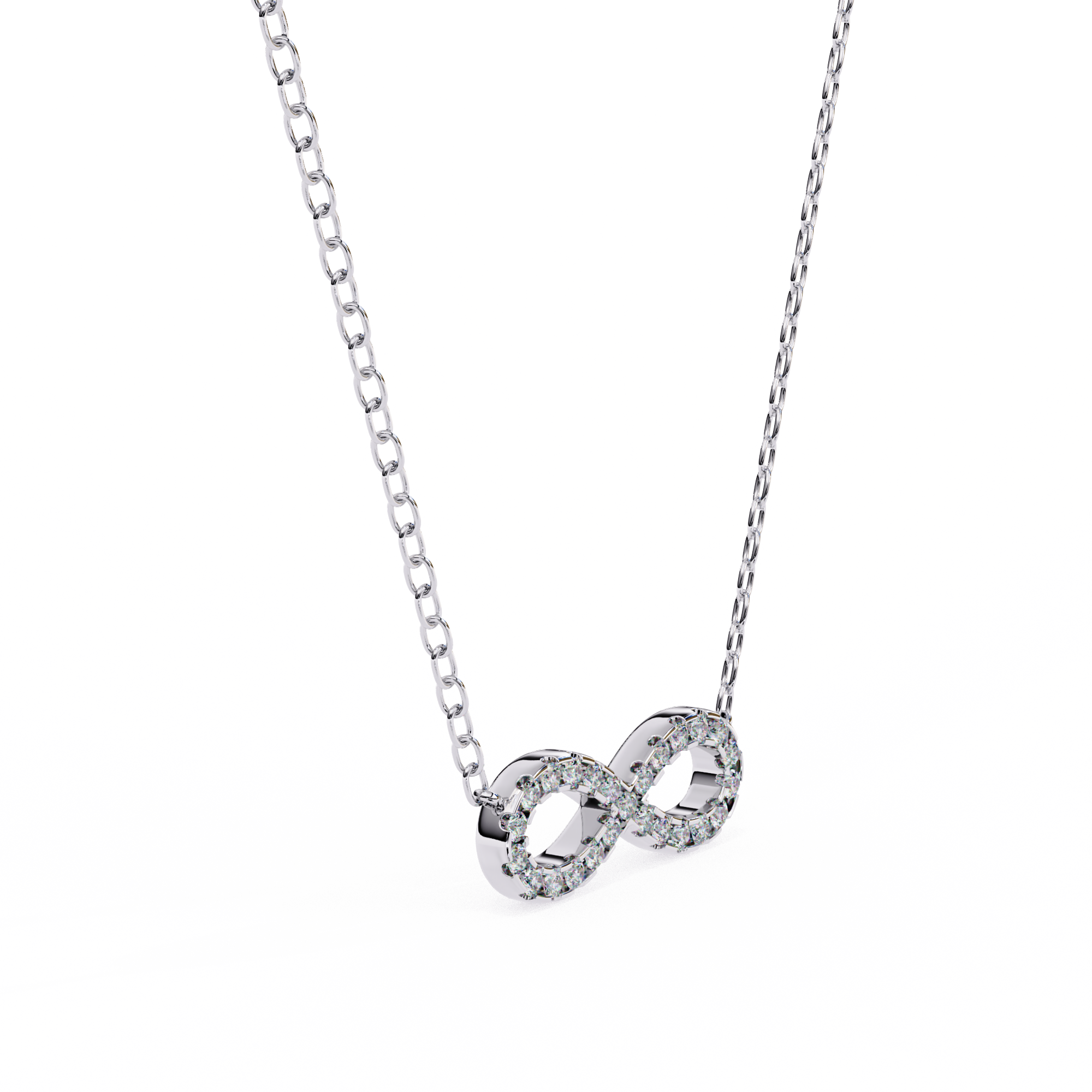 Diamond Infinity Pendant
