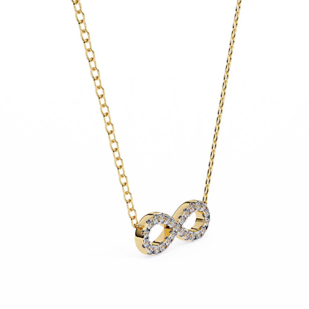 Diamond Infinity Pendant