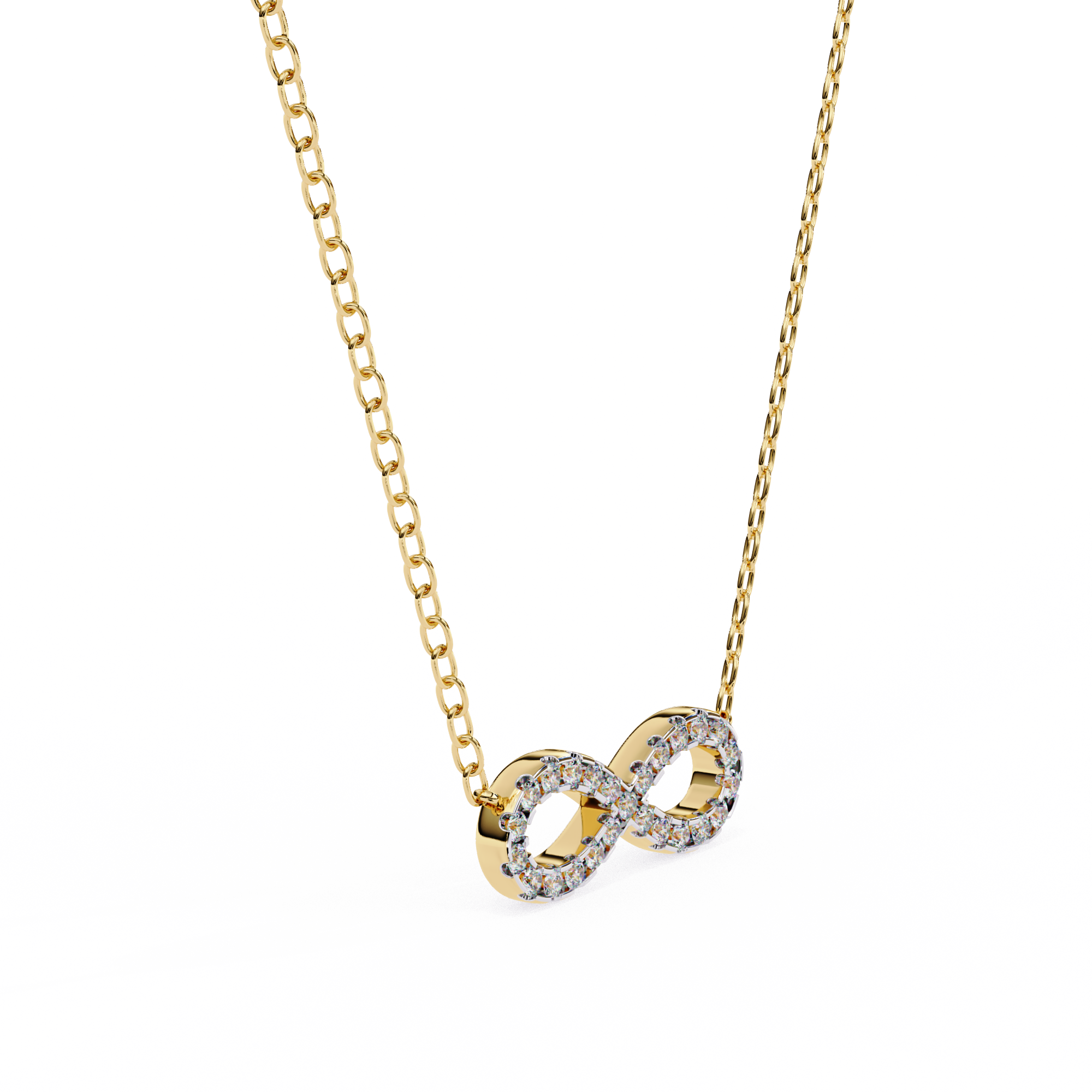 Diamond Infinity Pendant