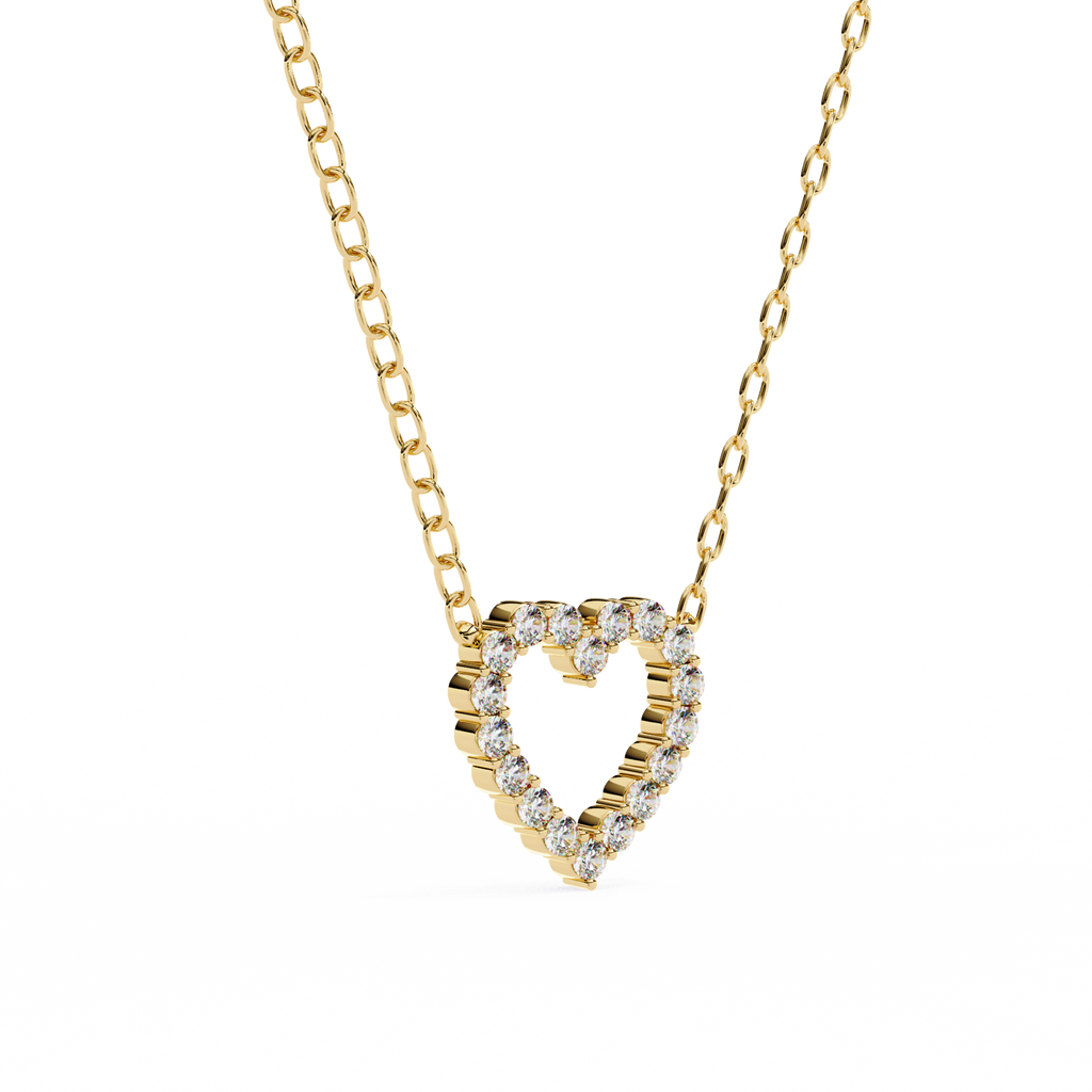 Diamond Heart Pendant