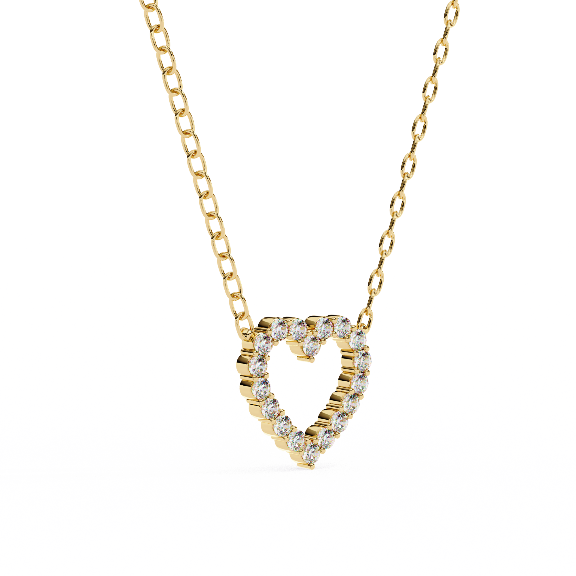 Diamond Heart Pendant
