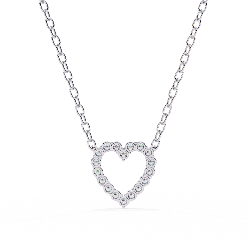 Diamond Heart Pendant