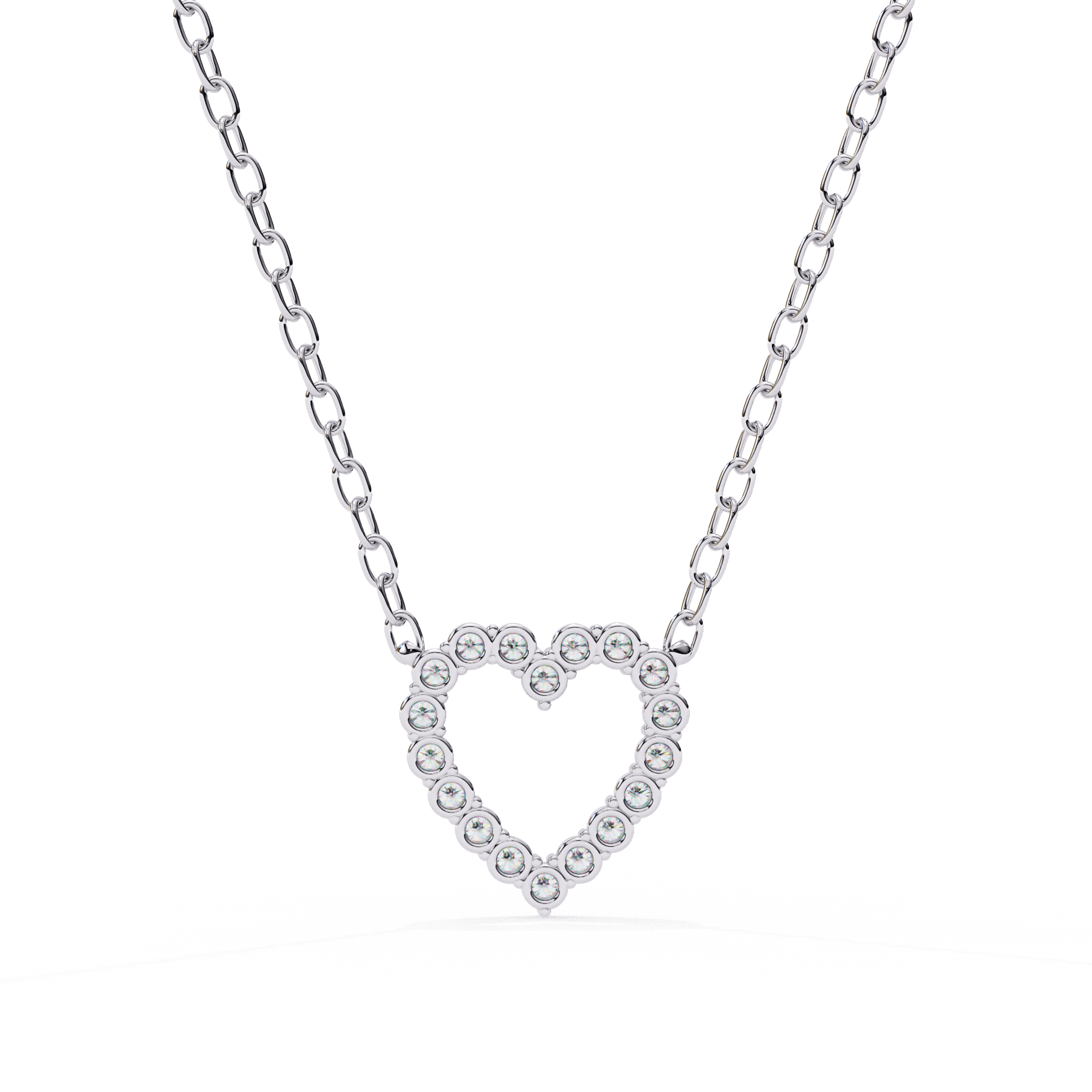 Diamond Heart Pendant