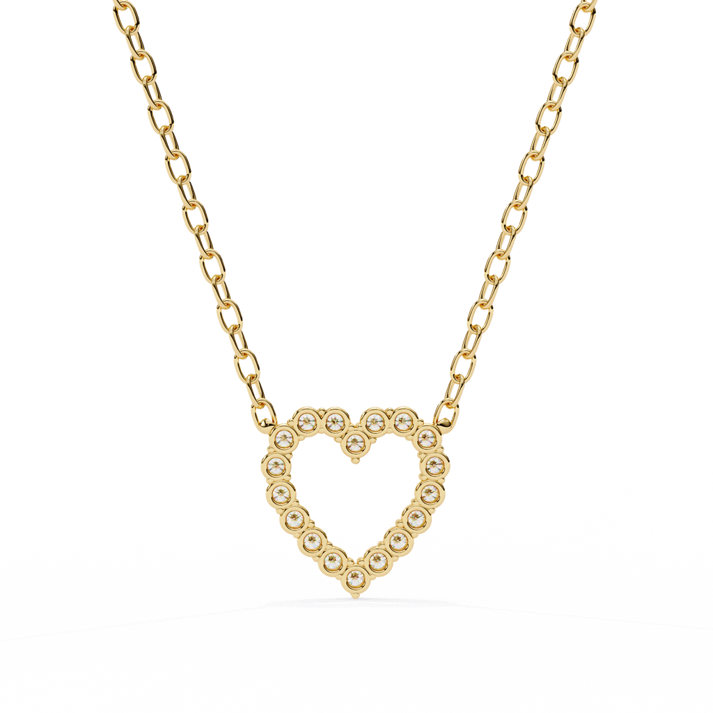 Diamond Heart Pendant