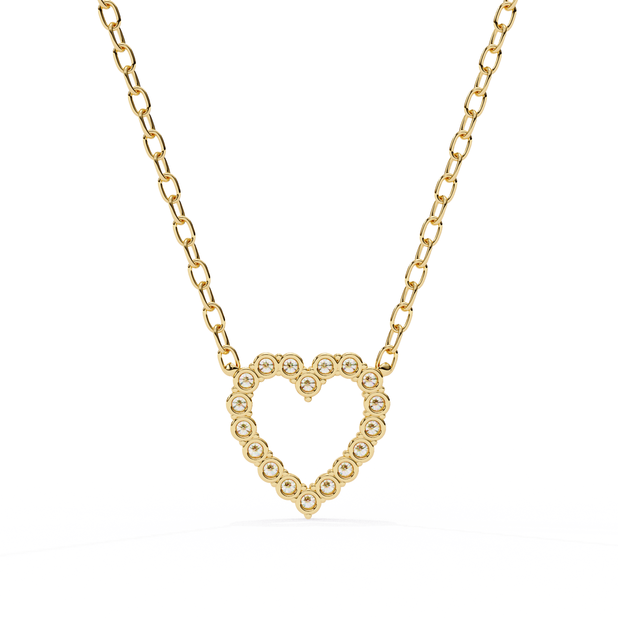 Diamond Heart Pendant