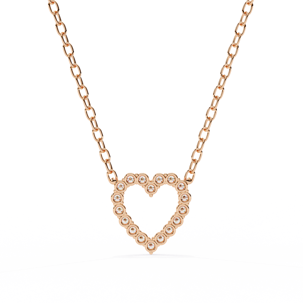 Diamond Heart Pendant